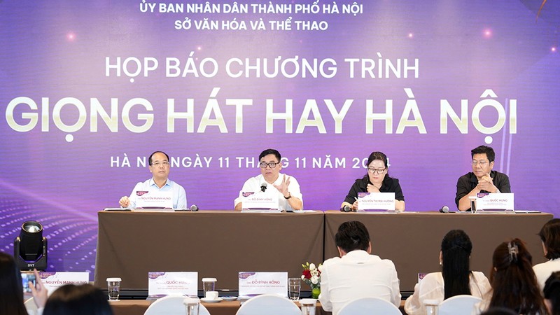  Công bố cuộc thi “Giọng hát hay Hà Nội năm 2024” 