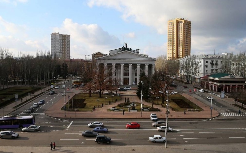  Nổ lớn tại thành phố Donetsk của Ukraine 