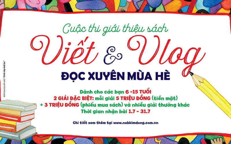  Thi viết và Vlog “Đọc xuyên mùa hè” 