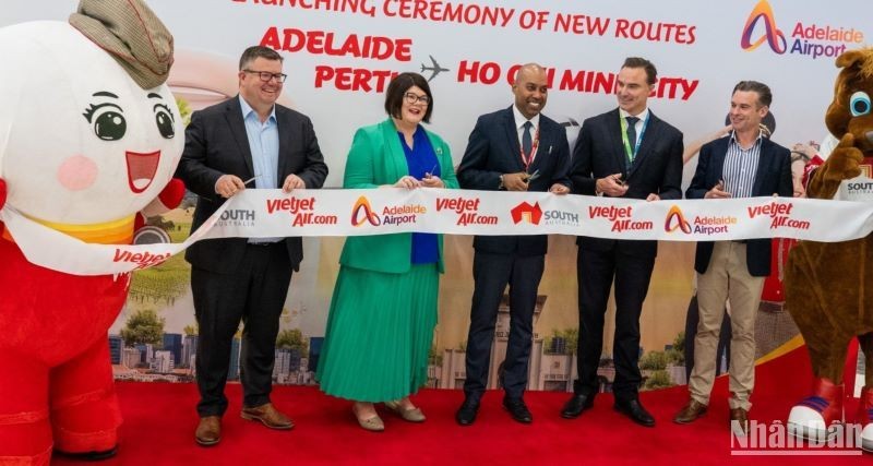  Vietjet khai trương đường bay đến Perth, Adelaide (Australia) 