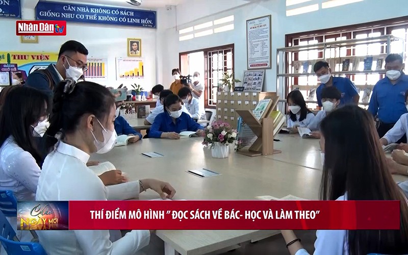  Thí điểm mô hình "Đọc sách về Bác - Học và làm theo" 