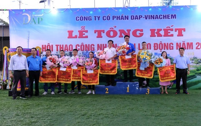  Sôi nổi Hội thao công nhân viên, người lao động DAP - Vinachem năm 2023 