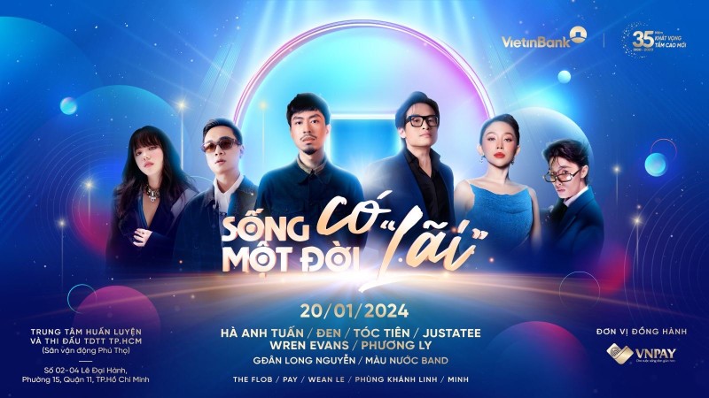  VietinBank tặng 25.000 vé miễn phí tham gia concert tại Thành phố Hồ Chí Minh 