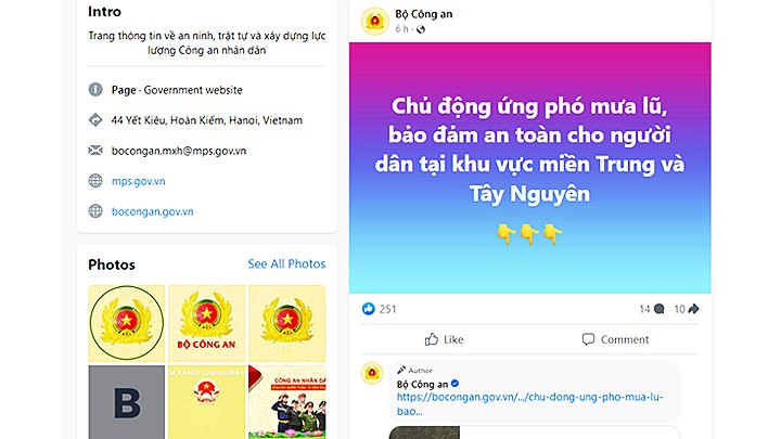  Tuyên truyền cảnh báo về tội phạm 