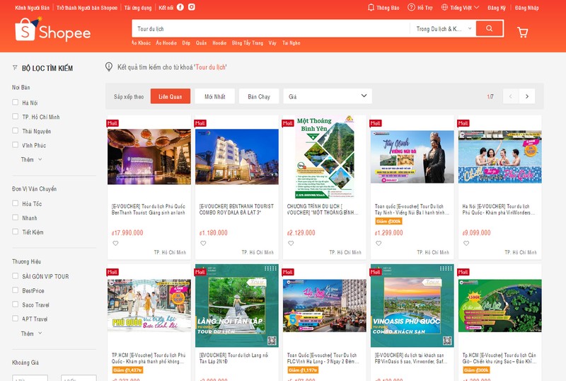  Mua tua giá rẻ tại Shopee 