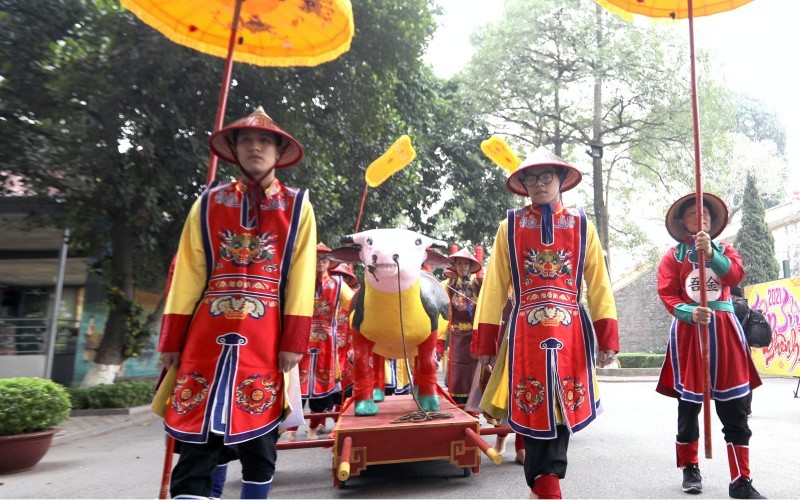  Nghi lễ cung đình đón mùa xuân an lành thịnh vượng 