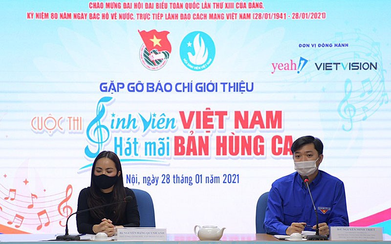  Phát động Cuộc thi “Sinh viên Việt Nam – Hát mãi bản hùng ca” 